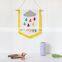 cusotomize size and color promotional felt pennants as gift with customized