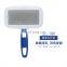 High quality plastic handle dog grooming pet slicker brush