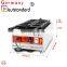 commercial making machine biscuit 4 cartoon waffle machine