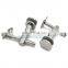 Adjustable Handrail Bracket Glass to Pipe Railing Bracket Glass Mounted Bracket with Pipe