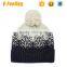 Custom High Quality Custom Pom Pom Bobble Beanie Hat