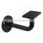 Black Powder Stair Railing handrail mounting brackets Stainless Steel Hardware Tube Holder
