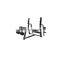 Pin loaded new design  high quality   life fitness commercial gym equipment DECLINE BENCH PRESS