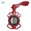 304 stainless steel Disc Fire Butterfly Valves Wheel Handle