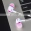 Golden Sky Promotion Mobilephone Earphone Shell Soft Wired Headphone With Microphone Gaming Headset Earbuds Earphone 3.5Mm Wired