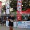 Colourful printed flying display flag banners