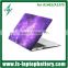 Dreamy purple crystal laptop case cover for Macbook A1465 A1370 customized laptop cover shell