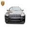 Hot selling PP side skirts front bumper style wheel eyebrow auto parts For Jp Grand Cherokee SR-T style body kit