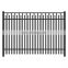 hot sale Xinhai #14 H 5 ft * W 6 ft Galvanized and power coated steel ornamental fence panel