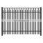 hot sale Xinhai #14 H 5 ft * W 6 ft Galvanized and power coated steel ornamental fence panel