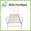 Trade Assurance Factory Supplier Modern Design White Color Metal Bed
