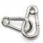 Sterling silver 304/316 aluminum/stainless steel hiking carabiner hook