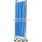 Best Quality Foldable Stainless Steel Hospital Ward Screen 4 Folds With Wheels