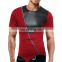 2021 Short Sleeve O-Neck Creating Your Own Bulk Of Leather Zipper T Shirt Regular Men Solid Spandex / Cotton Men's T-Shirts