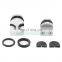 Hot Sale D Shape Stair Railing Glass Holder Fittings Stainless Steel Staircase Glass Clamp