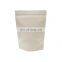Custom food packaging plastic resealable foil tea bags stand up ziplock pouch for tea  dried fruit coffee