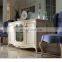 Home elegant table solid wood base Marble  dinning tables glass table sets