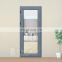 Double Glass Soundproof Aluminum Frame Glass Casement Door Profile For Interior Doors
