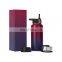 vacuum flasks stainless steel double wall vacuum insulated 32oz/40oz wide mouth water bottles with straw lid gift box