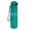 2021 ready to ship eco friendly portable tritan BPA free frosted plastic motivational milk jug water bottle 1 litre fitness