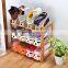 Chinese products wholesale adjustable simple function multifunctional  space saver double layer simple designs shoe plastic rack