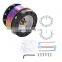 Automotive Parts Car Steering Wheel Quick Release Hub Racing Adapter Snap Off Boss Kit