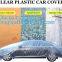 Disposable Plastic Car Cover with Elastic Band Medium Size, Kit De Protection, Car Clean Kit, car protection disposable
