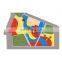plastic outdoor playground set for kids LLDPE outdoor playground equipment