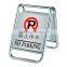 Aluminium for NO PARKING reflective warning triangle reflective signs
