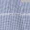 Functional Fabric Cotton Blending Yarn Dyed Blue Check For Tops
