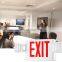 New Arrivals Fire Exit Sign LED Emergency Light Spot Light 2x3W Stair Exit Emergency Light