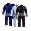 white color 100% coton jiu jitsu uniform/ bjj gi