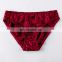Wholesale New Girl Sexy Ladies Panty Student Underwear Women Quantity Simple Panties Customize Silk Satin Spandex