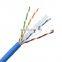 comonication network cable utp black stranded cat 6a cable 305m box network