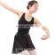 Training Wrap Dance Skirt, Chiffon Practice Dance Skirt (4361)