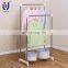 Professional folding hanging laundry rack double pole clothes hanger dryer