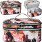 Travel Makeup Bag Organizer, Double Layer Train Case