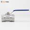 [RUOTENG]  Female Thread BSP NPT Stainless Steel Ball Valve 1PC Ball Valve