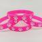 Factory Wholesale Hot Sale Cute Dog Pa w Print Flat Caring Animal Theme Custom Silicone Bracelet