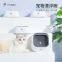 Pet Water Bowl Anti-Splash Drinking Fountain with Suspension Design Cat Dog tableware