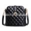 PU leather fashion female bag embroidered bags across body leather shoulder bag