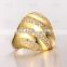 Factory latest eco-friendly gold finger fashion man ring designs