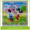 Die Cutting DIY Jigsaw Puzzle Games For Cartoon Toy