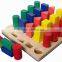 Math Teaching Aids Color and Shape Sorter Matching Professional Wooden Toys                        
                                                Quality Choice