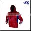 Custom Hoodie Red, Red brethable sports hoodie, Team Dry fit hoodie