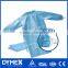SMS Non Sterile Blue Disposable Surgical Gown Patient Gown (ISO13485,CE,FDA)