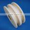 natrual molding injection CNC machining Nylon polyamide PA6 pulley wheels with bearings manufacturer