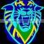 Directly factory tiger badge cheap 100% custom embroidery patches for garments