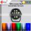 ip65 12pcs 5in1 RGBWA LED Wall Wash Par Light For Night Club Decoration