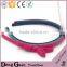 2016 new design elastic hair bands for grils wedding veils and accessories indian baby